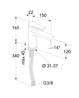 Gustavsberg Epic pesuallashana - KarelianStore