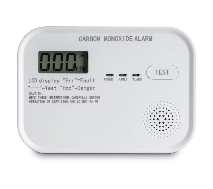 Häkävaroitin Opal 3x1.5W LCD Näyttö - KarelianStore