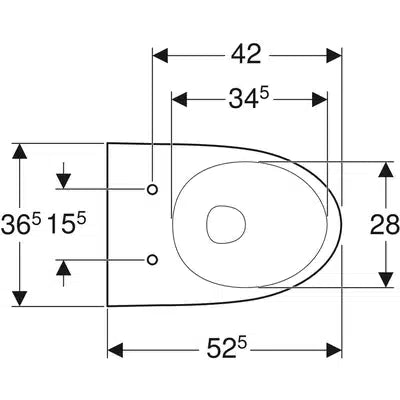 IDO Glow 66 seinä wc 7816601101 - KarelianStore