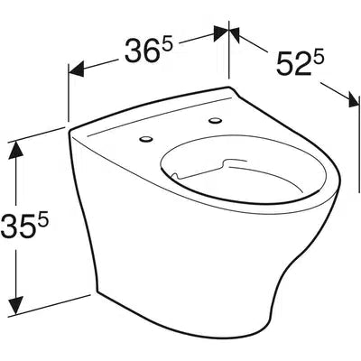 IDO Glow 66 seinä wc 7816601101 - KarelianStore