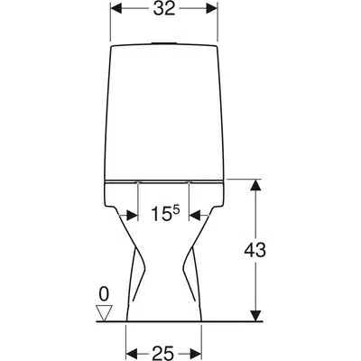 IDO seven D wc istuin 3831001101 - KarelianStore