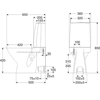 IDO seven D wc istuin 3831001101 - KarelianStore