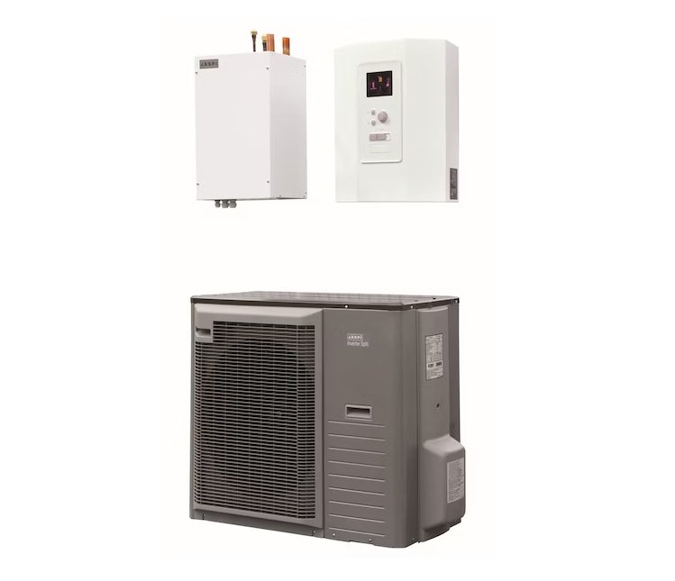 Ilma-vesilämpöpumppu Jäspi Basic Split Inverter 8 kW - KarelianStore
