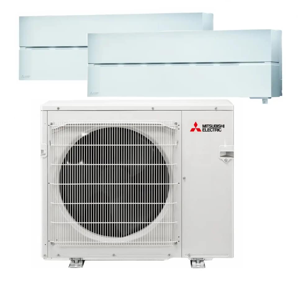 Ilmalämpöpumppu Mitsubishi Electric MXZ-2F53VFHZ -Hyperheating multi-split 2 x LN25 valk. - KarelianStore