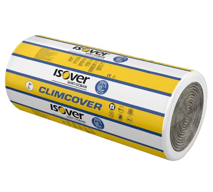 Ilmastointimatto Isover CCR CR Alu 30x1200x8000 9.6m2 - KarelianStore