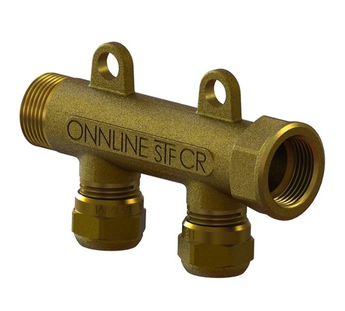 Jakotukki Onnline 3/4x1/2 2-osainen EM Liittimin - KarelianStore