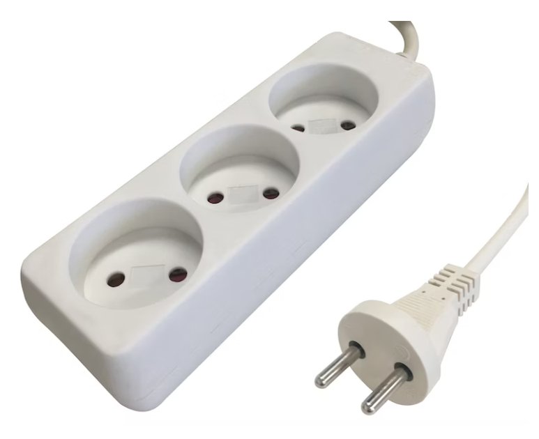 Jatkojohto Opal 3-osainen 2x1.5 1.5m - KarelianStore