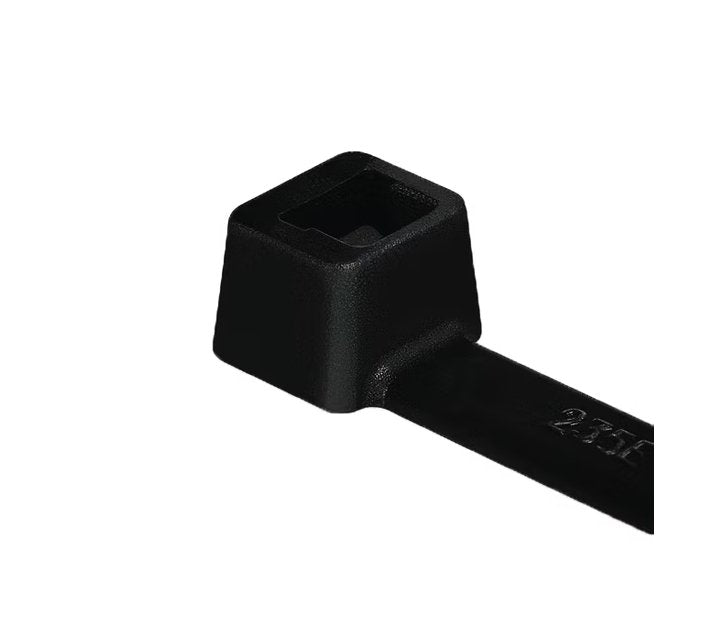 Johdinside Hellerman Tyton T120R 7.6x380 Musta 100kpl - KarelianStore