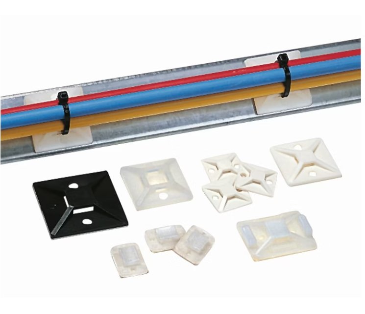 Johdinsideankkuri Hellerman Tyton MB4A Max 4.7mm 100kpl - KarelianStore