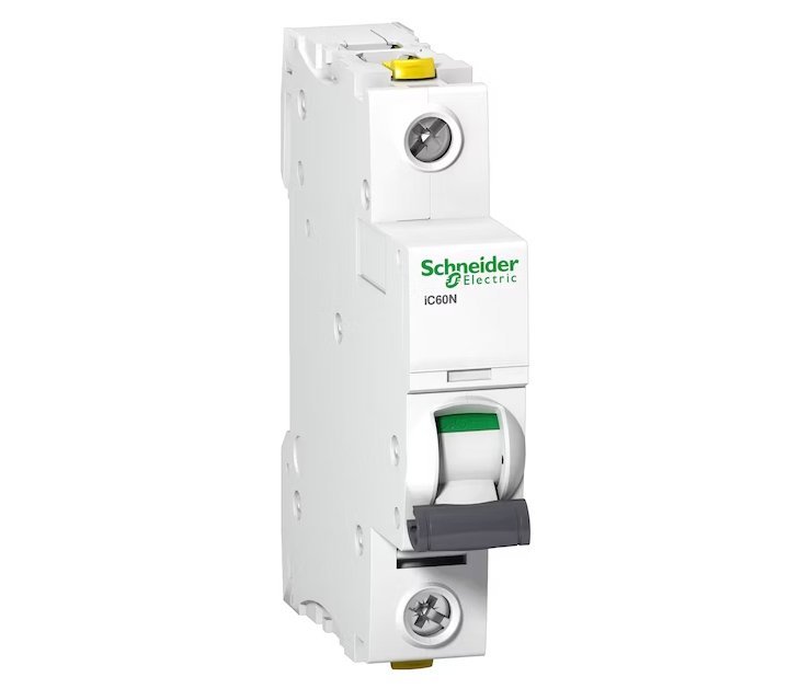 Johdonsuojakatkaisin Schneider Electric IC60N 1x40A C 6kA - KarelianStore