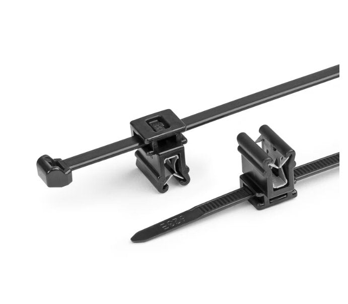 Kaapelikiinnike Hellerman Tyton T50ROSEC4A 4.6x200 Musta 100kpl - KarelianStore