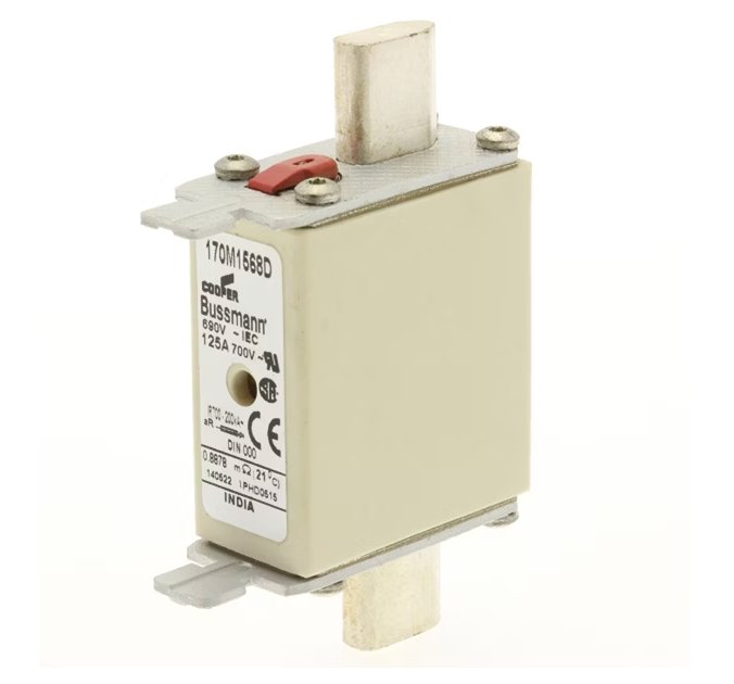 Kahvasulake Eaton Erikoisnopea C-B 170M1568D 690V 125A KAHVA 000 - KarelianStore