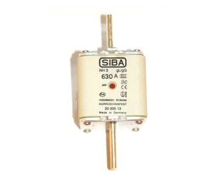 Kahvasulake Siba 3 500 gG/gL 3 630A 500V - KarelianStore
