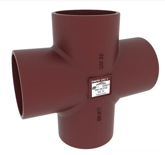 Kaksoishaara Saint-Gobain Valurauta SMU 100x100x100x88 - KarelianStore