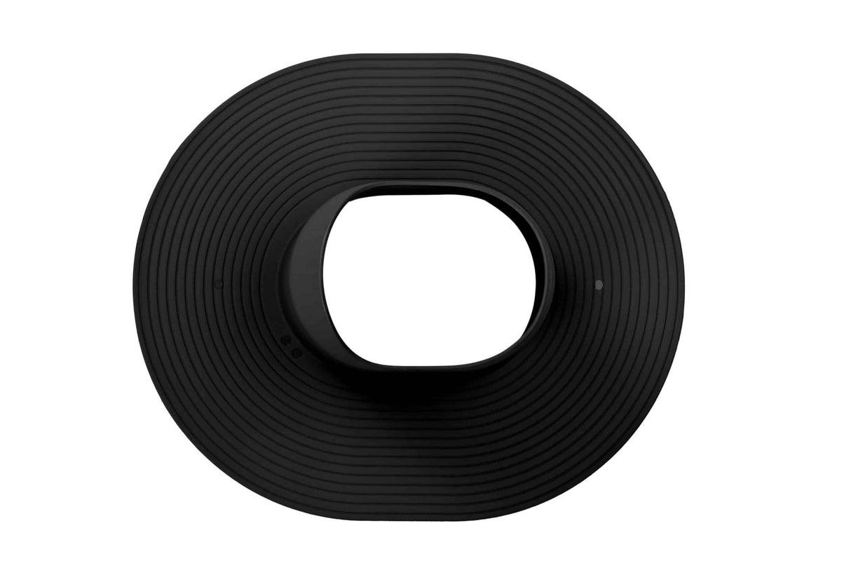 Kattoläpivienti Vilpe huopakatolle korkea musta - KarelianStore