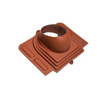 Kattoläpivienti Vilpe peltikatolle Tiilenpunainen - KarelianStore