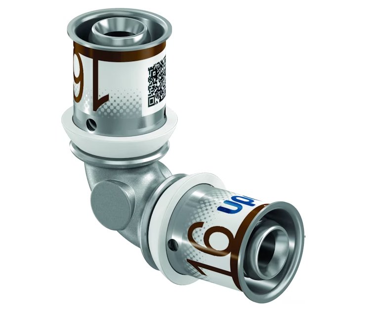 Käyräliitin Uponor Kompo 16x16 S-Press Plus DR - KarelianStore