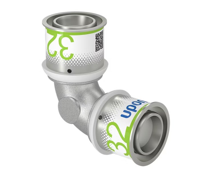 Käyräliitin Uponor Kompo 32x32 S-Press Plus DR - KarelianStore