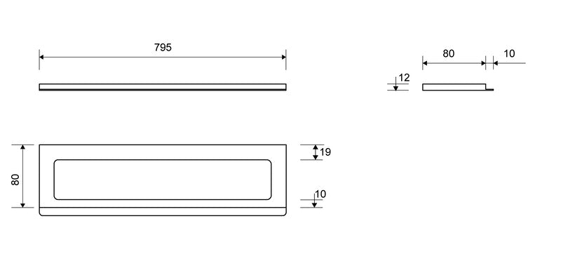 Kehys Unidrain 1500 Harjattu RST 800/12mm - KarelianStore