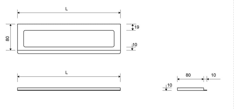 Kehys Unidrain 1500 Harjattu RST 900/10mm - KarelianStore