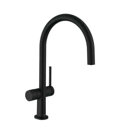 Keittiöhana Hansgrohe 72805670 Talis M54 220 PKV Musta - KarelianStore