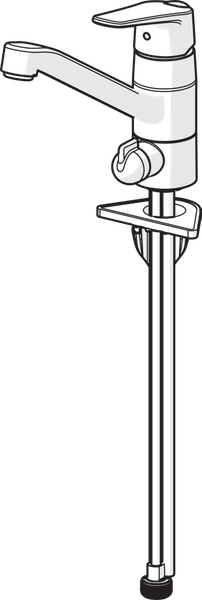 Keittiöhana Oras 1825G Vega Pesukoneventtiilillä ja kääntyvällä juoksuputkella - KarelianStore