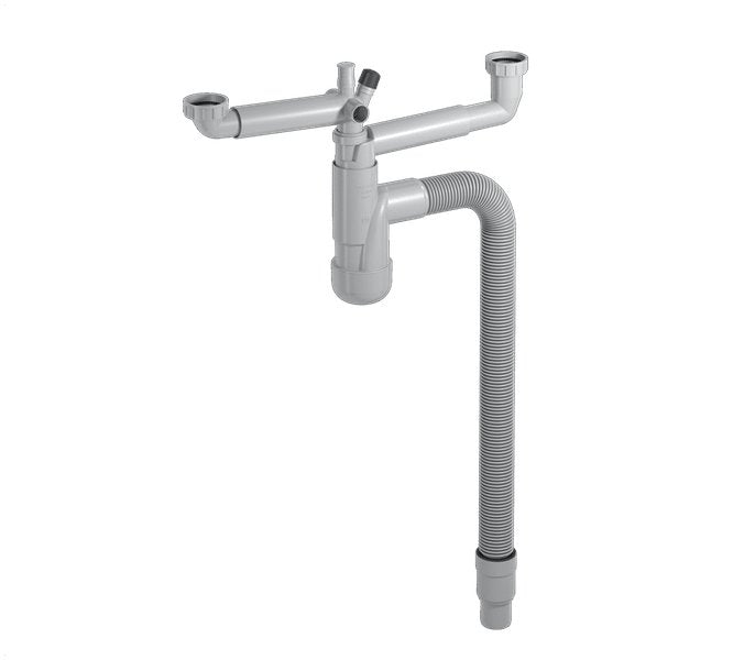 Keittiövesilukko Prevex Flexloc 2-altainen 1 1/2 - KarelianStore