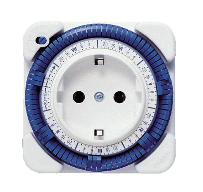 Kellokytkin Theben 027W SEGM Maad VKO 16A Valkoinen - KarelianStore