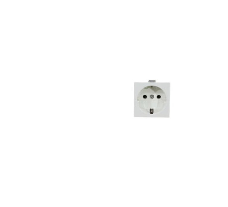 Kojepistorasia Schneider Electric 1-osainen Maadoitettu RL Valkoinen - KarelianStore