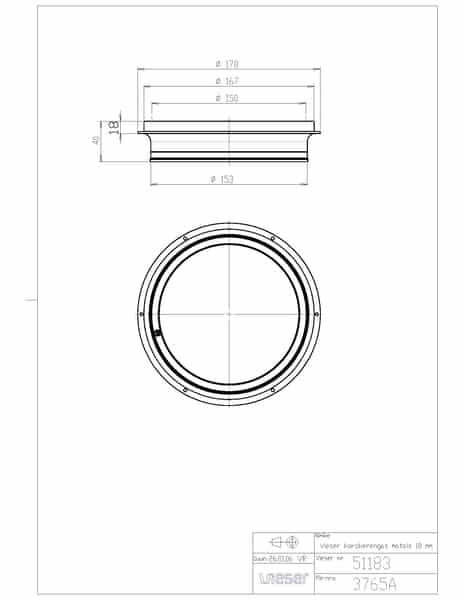 Korokerengas Vieser 18 mm Matala - KarelianStore