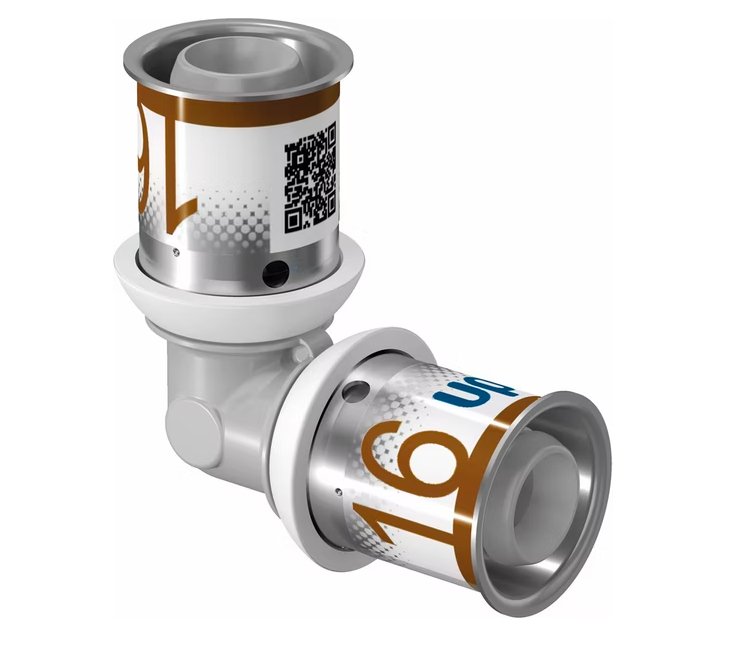 Kulmaliitin Uponor Kompo 90 S-Press Plus 16x16 PPSU - KarelianStore