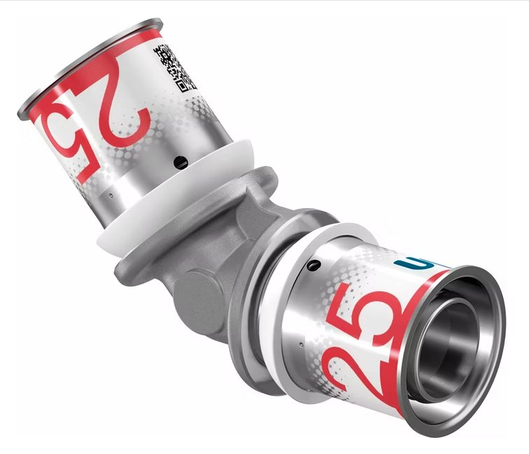 Kulmaliitin Uponor UK Uponor 45 25x25 S-Press Plus DR - KarelianStore