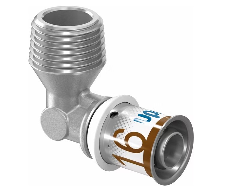 Kulmaliitin Uponor UK Uponor 90 16x3/8 S-Press Plus DR - KarelianStore