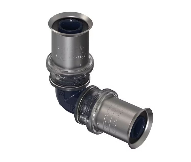 Kulmaliitin Wavin Kompo Tigris 90 16x16 K5 PPSU - KarelianStore