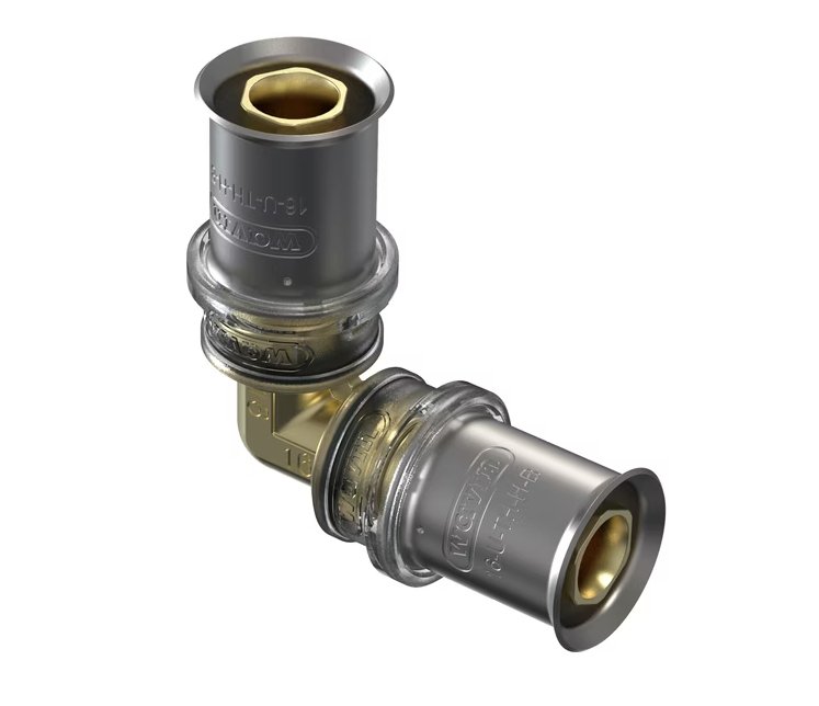 Kulmaliitin Wavin Kompo Tigris 90 16x16 M5 DR - KarelianStore