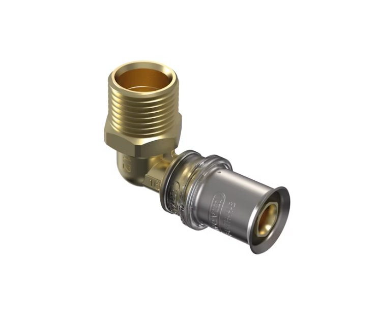 Kulmaliitin Wavin Kompo Tigris 90 UK 20x3/4 M5 DR - KarelianStore