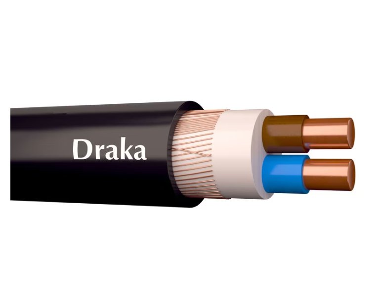Kuparivoimakaapeli Draka MCMK 2x1.5+1.5 R100 ECA 100m - KarelianStore