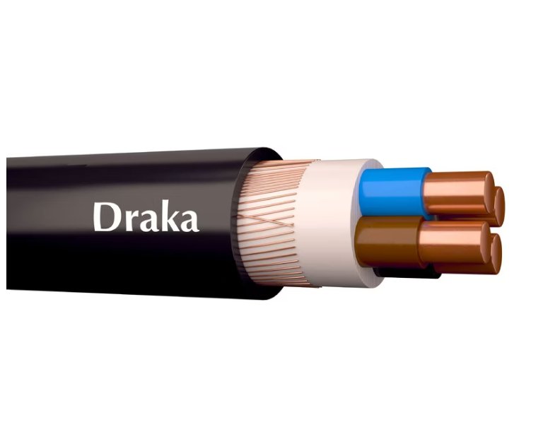 Kuparivoimakaapeli Draka MCMK 4x1.5+1.5 PK150 ECA 150m - KarelianStore