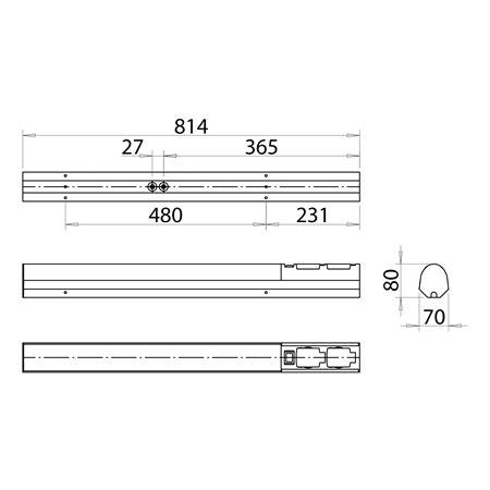 Kylpyhuonevalaisin Ensto Alisa AL142 IP44 LED 9W - KarelianStore