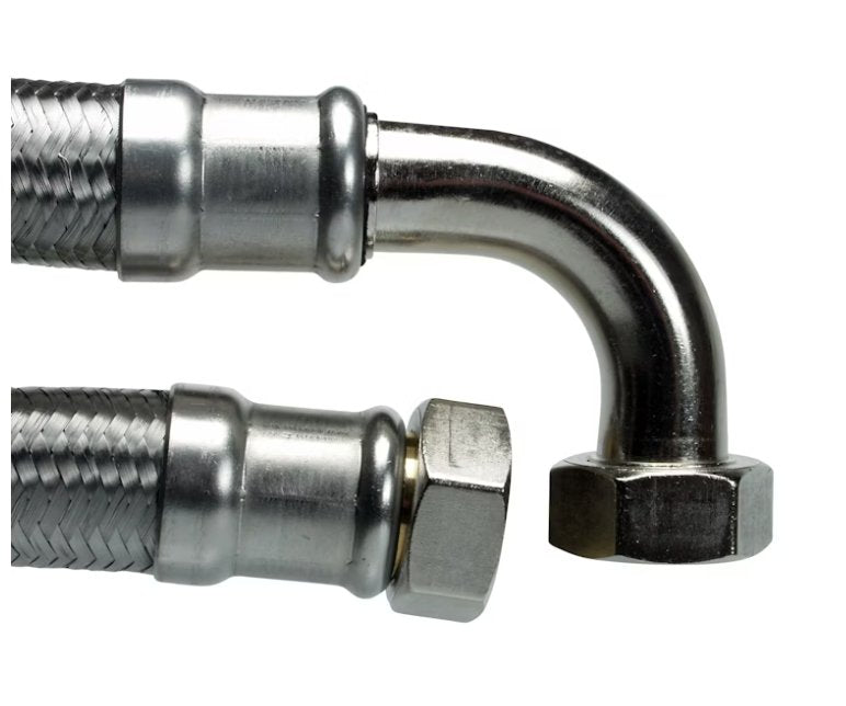 Kytkentäletku Neoperl EPDM DN25 1x600mm SK Suora Kulma - KarelianStore