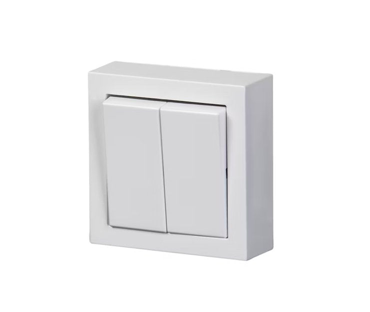 Kytkin ABB Impressivo 5 16AX 250V IP21 PPJ 2 Lisäliitintä Valkoinen - KarelianStore