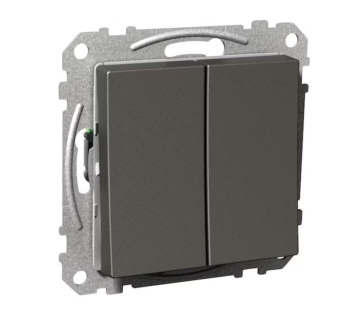 Kytkin Schneider Electric 5 16AA IP21 UKJ 2x Antrasiitti - KarelianStore