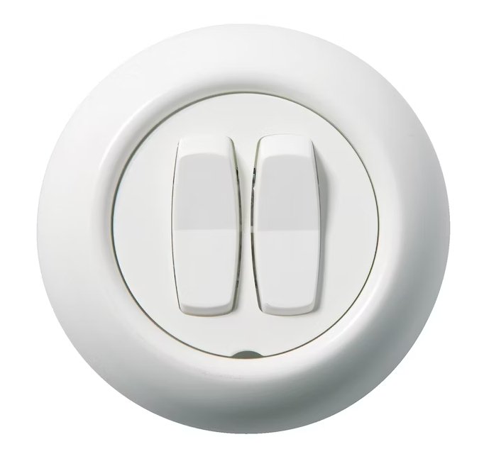 Kytkin Schneider Electric Renova Vaihto 6+6 Valkoinen - KarelianStore