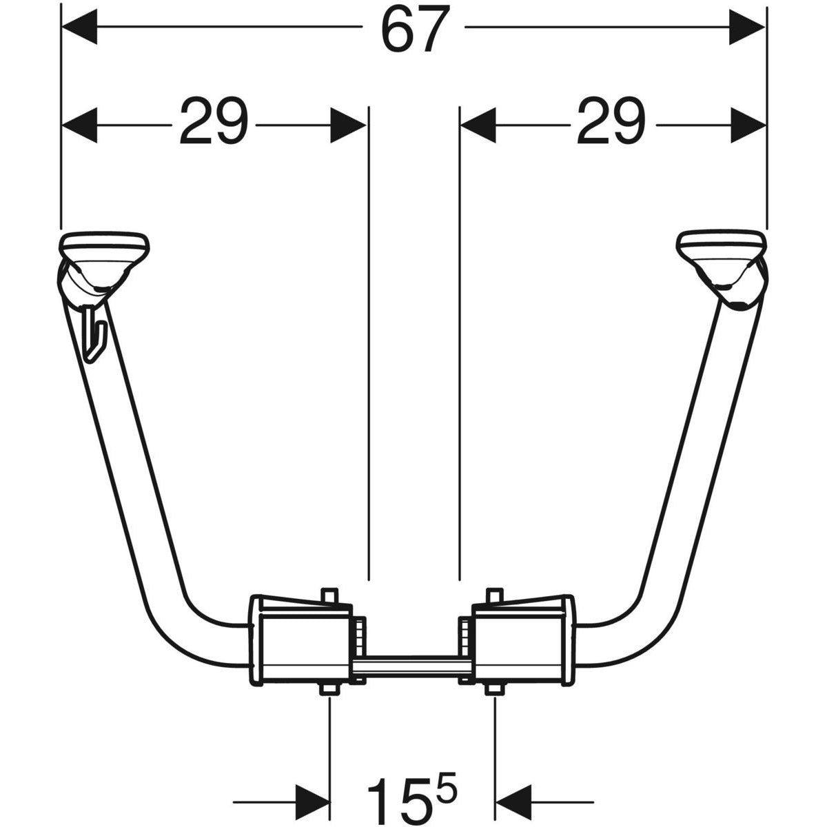 Kyynärtuet IDO 502.340.00.1 SEVEN D - KarelianStore