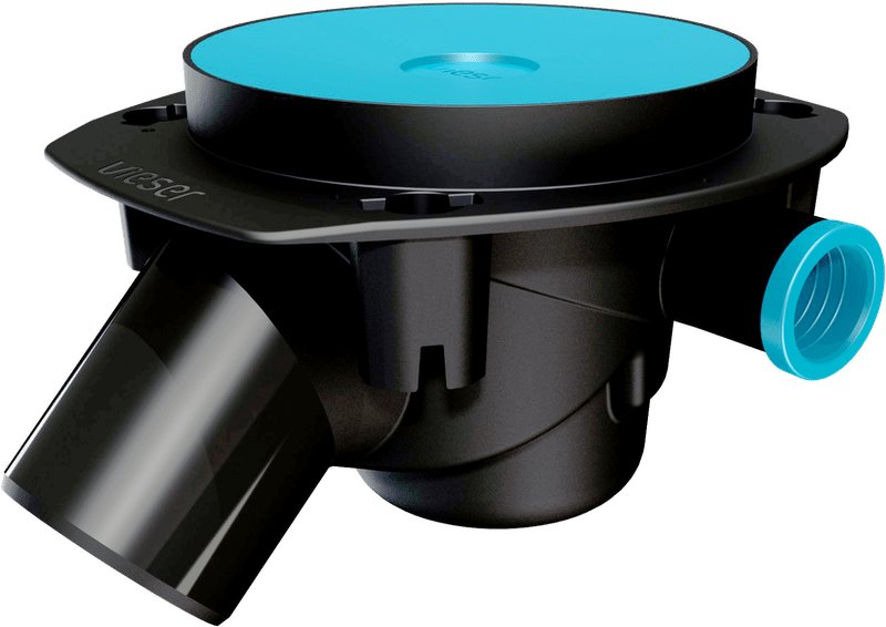 Lattiakaivo Vieser One DN75 45 asteen kulmalla 3x32/40 - KarelianStore