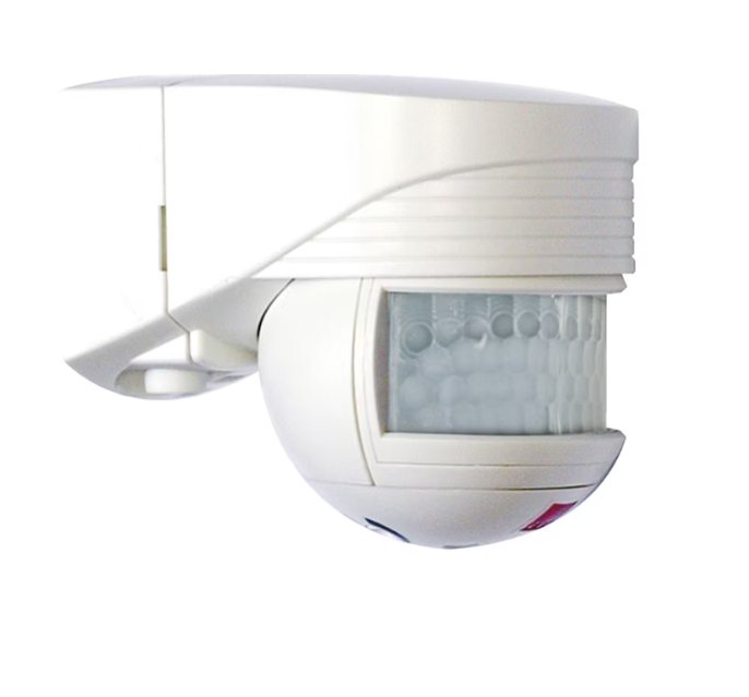 Liiketunnistin Luxomat LC200 12m 2000W IP44 Valkoinen - KarelianStore