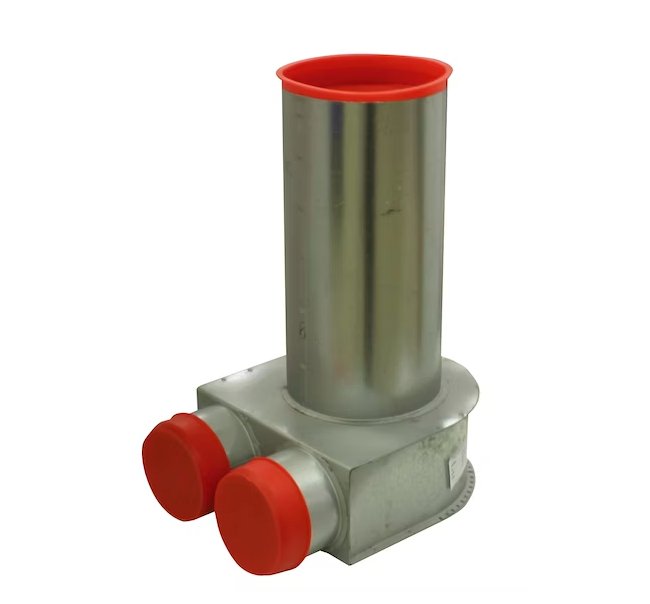 Liitäntäosa Vallox Bluesky 125mm Kattomalli - KarelianStore