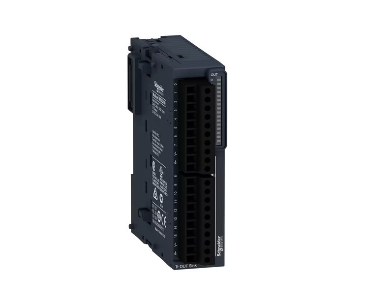 Logiikkamoduuli Schneider Electric Modicon TM3 DO16 NPN Ruuvi - KarelianStore