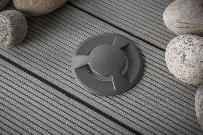 Maavalaisin Airam Holm 3Eye GU10 6W Antrasiitti - KarelianStore