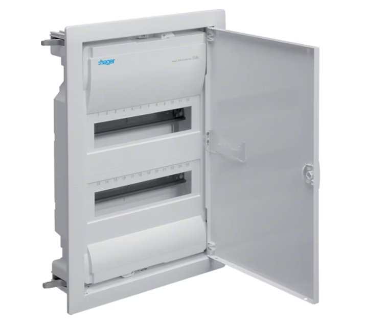 Moduulikotelo Hager Uppo Volta VH24NC 2x12MOD IP30 FE PS - KarelianStore